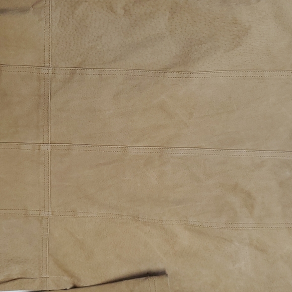 Vintage Genuine Suede Trench Length Coat, US S - Picture 5 of 12